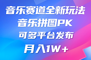 音乐赛道新玩法,纯原创不违规,所有平台均可发布 略微有点门槛,但与收…