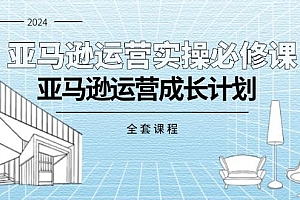 亚马逊运营实操必修课,亚马逊运营成长计划(全套课程)