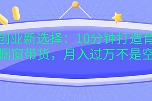 宝妈创业新选择:10分钟打造育儿视频橱窗带货,月入过万不是空谈