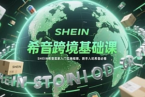 希音跨境基础课,SHEIN希音卖家入门实操指南,新手入坑希音必看