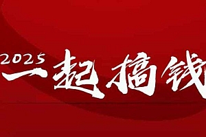 2025年,请“不择手段”去搞钱!