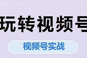 玩转视频号,视频号实战系列课