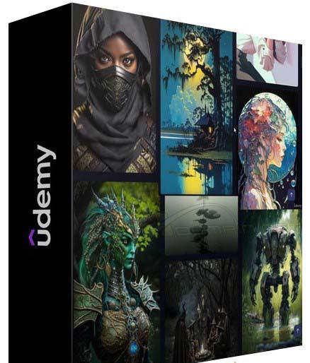 Midjourney V5 / ChatGPT 终极文本到艺术图像精通课程-47节课-中英字幕-1 Midjourney V5 / ChatGPT 终极文本到艺术图像精通课程-47节课-中英字幕-1