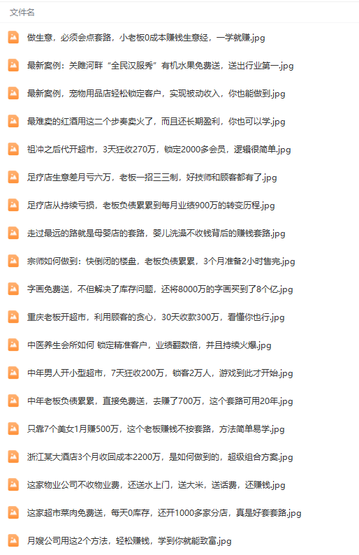 真实有效391套商业模式，年入几十到几百万案例解析（电子书+视频+图文）-3