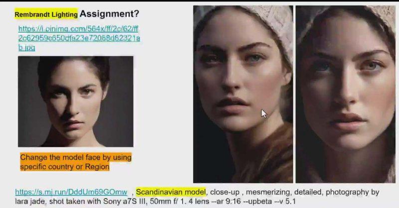 Midjourney v5 ChatGPT 和 Bard AI人工智能人像摄影大师班-15节-中英字幕-9 Midjourney v5 ChatGPT 和 Bard AI人工智能人像摄影大师班-15节-中英字幕-9