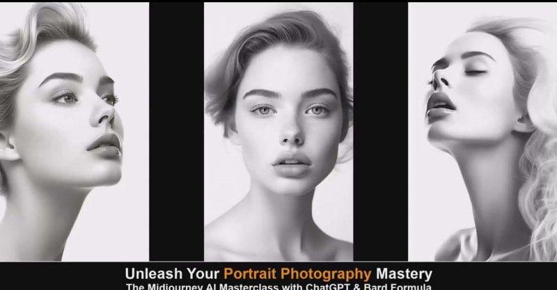 Midjourney v5 ChatGPT 和 Bard AI人工智能人像摄影大师班-15节-中英字幕-2 Midjourney v5 ChatGPT 和 Bard AI人工智能人像摄影大师班-15节-中英字幕-2