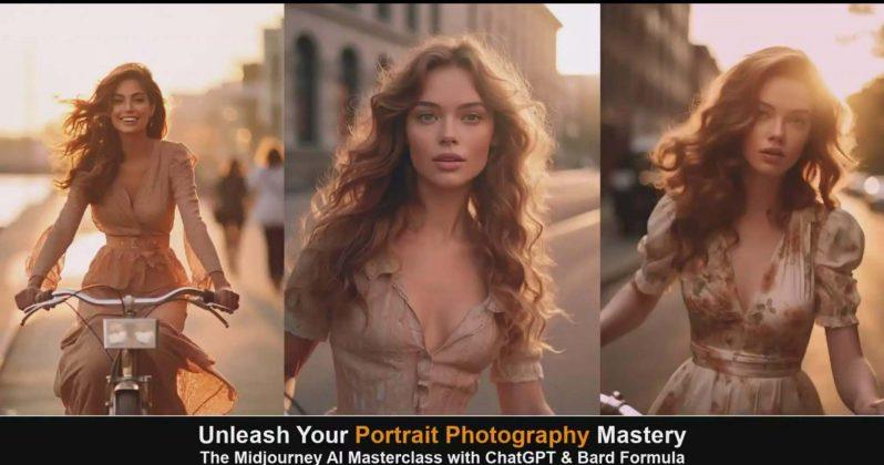 Midjourney v5 ChatGPT 和 Bard AI人工智能人像摄影大师班-15节-中英字幕-5 Midjourney v5 ChatGPT 和 Bard AI人工智能人像摄影大师班-15节-中英字幕-5