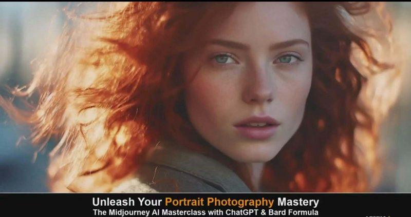 Midjourney v5 ChatGPT 和 Bard AI人工智能人像摄影大师班-15节-中英字幕-3 Midjourney v5 ChatGPT 和 Bard AI人工智能人像摄影大师班-15节-中英字幕-3