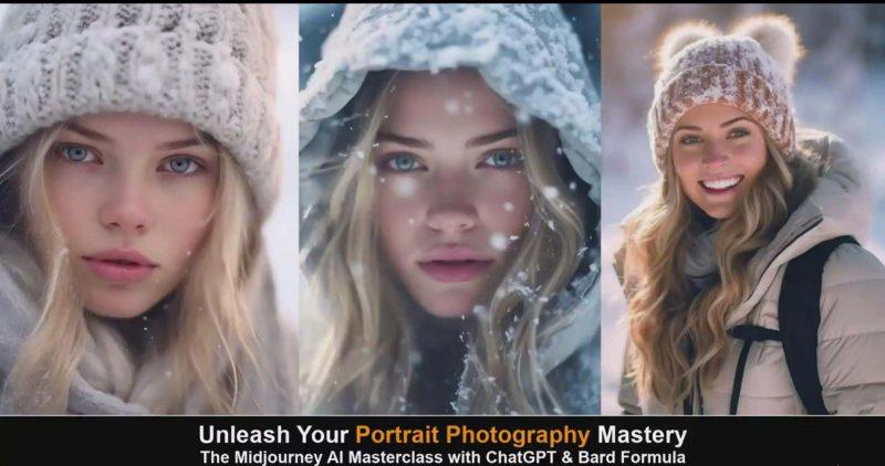 Midjourney v5 ChatGPT 和 Bard AI人工智能人像摄影大师班-15节-中英字幕-6 Midjourney v5 ChatGPT 和 Bard AI人工智能人像摄影大师班-15节-中英字幕-6