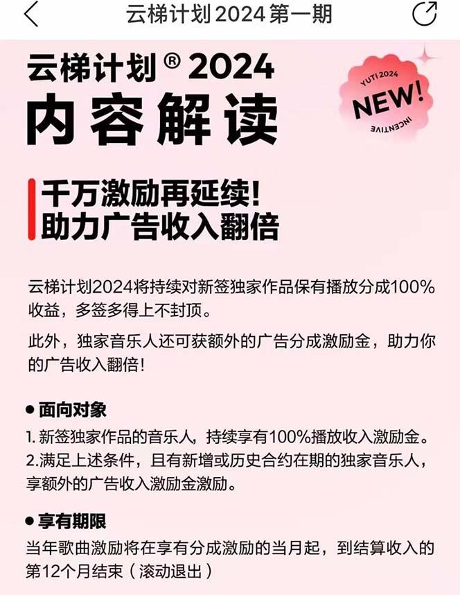 2024网易云云梯计划 单机日300+ 无脑月入5000+-1