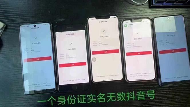 抖音无限实名技术:一个SFZ号码可以十名无数个抖音账号,具体自己实操-2 抖音无限实名技术:一个SFZ号码可以十名无数个抖音账号,具体自己实操-2