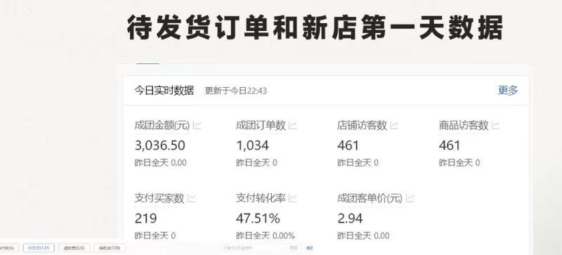 最新拼多多项目日入4000+两天销量过百单，无学费、老运营代操作、小白福利-2