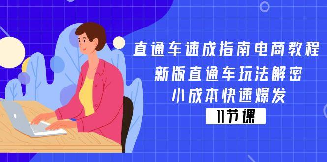 直通车 速成指南电商教程：新版直通车玩法解密，小成本快速爆发（11节）