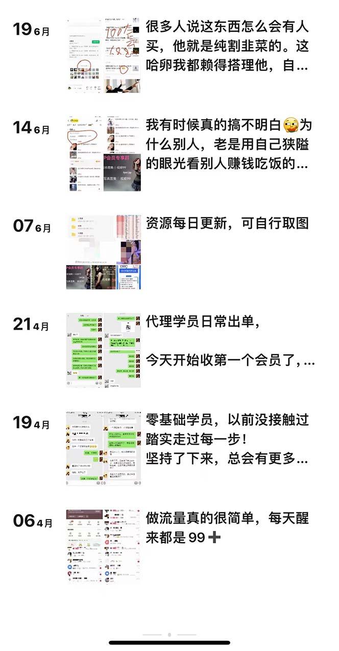 写真套图项目：抄作业可以获利的项目。招代理，招会员，无限裂变变现-3