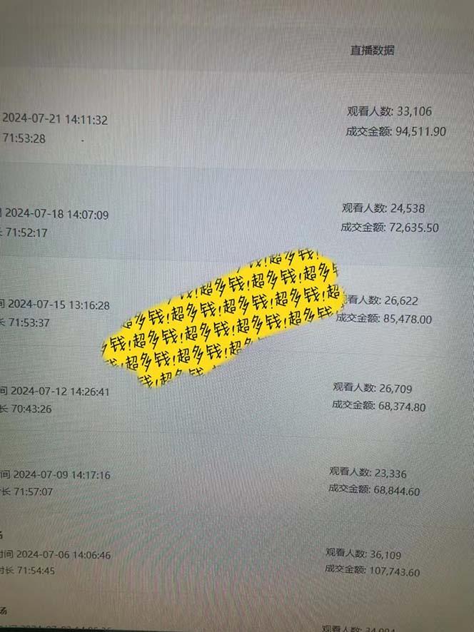 快手-数字人带货教程，日不落48小时直播模式，单台电脑日利润200-500-1