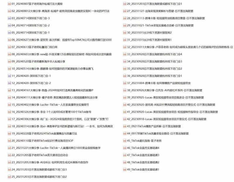 Tk跨境私域打法实战：私域营销/IP打造/直播带货/短视频制作/流量变现-2