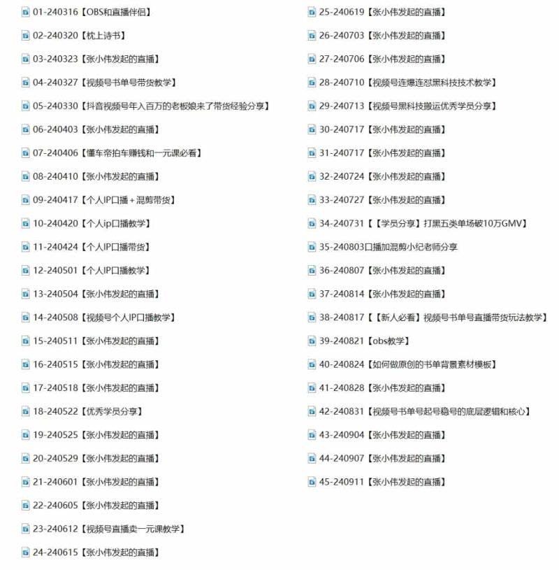 2024视频号最新带货实战课：无人直播/书单号卖货/个人IP口播 (附资料素材)-2