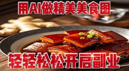 用AI做精美美食图,无需专业设备拍摄,轻轻松松开启副业-1 用AI做精美美食图,无需专业设备拍摄,轻轻松松开启副业-1