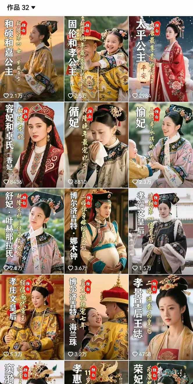 历史人物独白视频制作课，从剪辑配音到AI出图，声音克隆与背景音乐，涨粉22w+-4