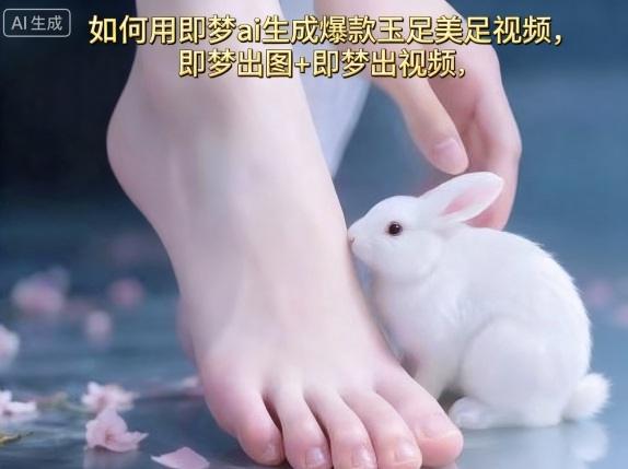 如何用即梦ai生成爆款玉足美足视频,即梦出图+即梦出视频,快速涨粉-1 如何用即梦ai生成爆款玉足美足视频,即梦出图+即梦出视频,快速涨粉-1