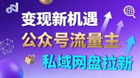 公众号流量主+私域网盘拉新,多方式变现,简单易上手,当天就有收益-1 公众号流量主+私域网盘拉新,多方式变现,简单易上手,当天就有收益-1