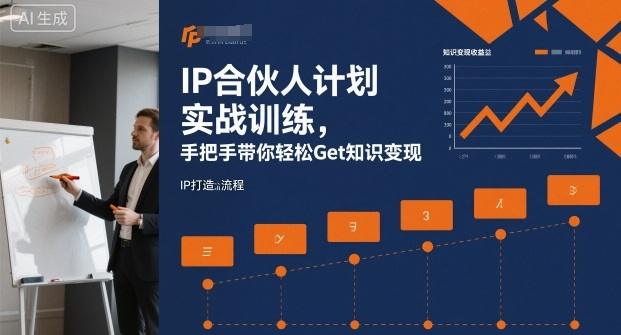 IP合伙人计划实战训练,手把手带你轻松Get知识变现-1 IP合伙人计划实战训练,手把手带你轻松Get知识变现-1