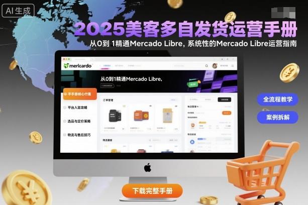2025美客多自发货运营手册:从0到1精通Mercado Libre,系统性的Mercado Libre运营指南-1 2025美客多自发货运营手册:从0到1精通Mercado Libre,系统性的Mercado Libre运营指南-1