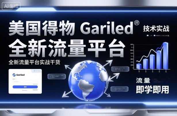 美国得物Gariled技术实战,全新流量平台实战干货,即学即用-1 美国得物Gariled技术实战,全新流量平台实战干货,即学即用-1