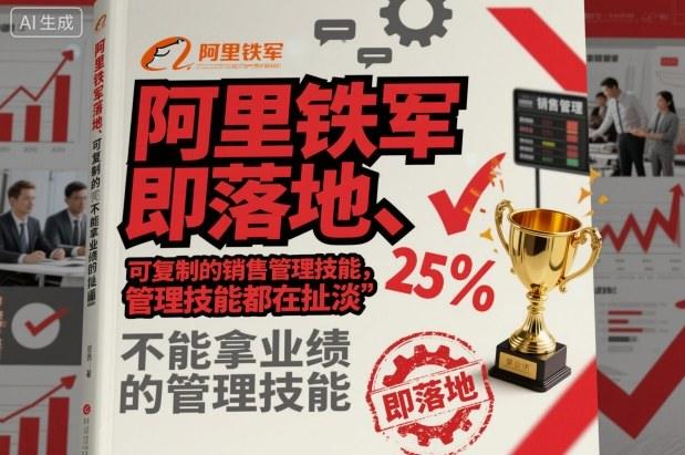 阿里铁军即落地、可复制的销售管理技能,不能拿业绩的管理技能都在扯淡-1 阿里铁军即落地、可复制的销售管理技能,不能拿业绩的管理技能都在扯淡-1