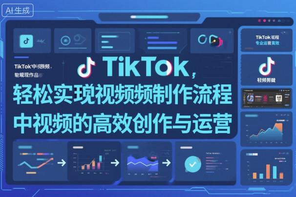 TikTok中视频制做流程,轻松实现Tk中视频的高效创作与运营-1 TikTok中视频制做流程,轻松实现Tk中视频的高效创作与运营-1