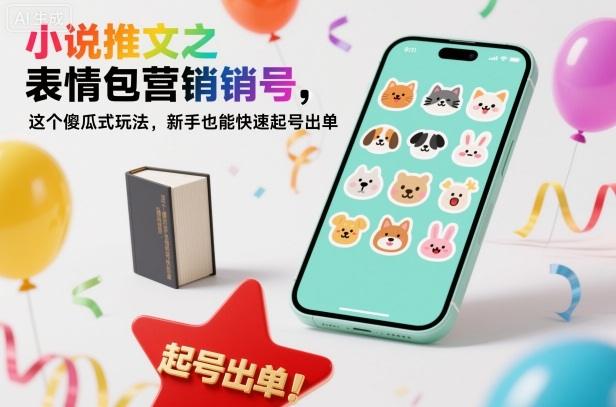 小说推文之表情包营销号,这个傻瓜式玩法,新手也能快速起号出单-1 小说推文之表情包营销号,这个傻瓜式玩法,新手也能快速起号出单-1