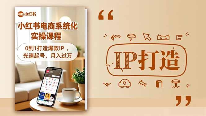小红书流量变现系统化实操课程,0到1打造爆款IP,光速起号,月入过万-1 小红书流量变现系统化实操课程,0到1打造爆款IP,光速起号,月入过万-1