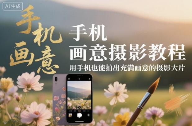 手机画意摄影教程,用手机也能拍出充满画意的摄影大片-1 手机画意摄影教程,用手机也能拍出充满画意的摄影大片-1