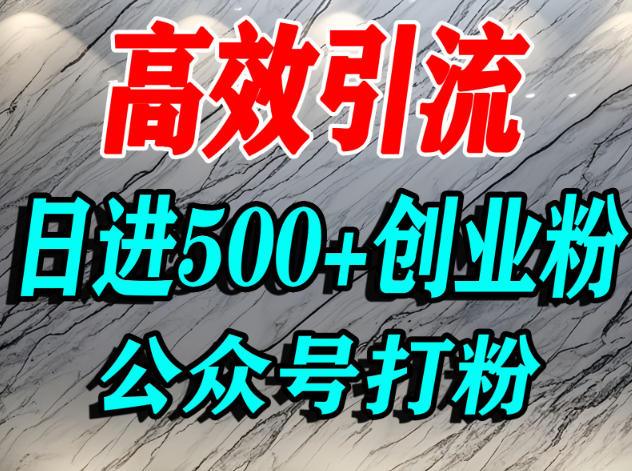怎么引流创业粉?微信公众号纯搬运引流精准创业粉,日进500+精准流量-1 怎么引流创业粉?微信公众号纯搬运引流精准创业粉,日进500+精准流量-1