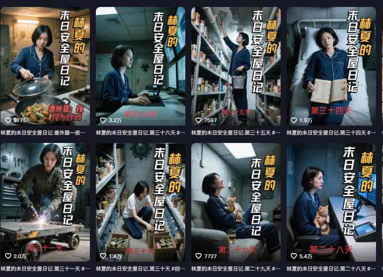 十个作品涨粉近20W！用AI制作末日安全日记连载，日入4位数，评论区爆肝求更新（附详细步骤）-2