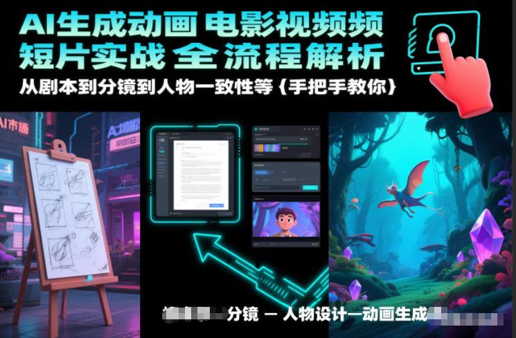 AI生成动画电影视频短片实战全流程解析，从剧本到分镜到人物一致性等手把手教你-2